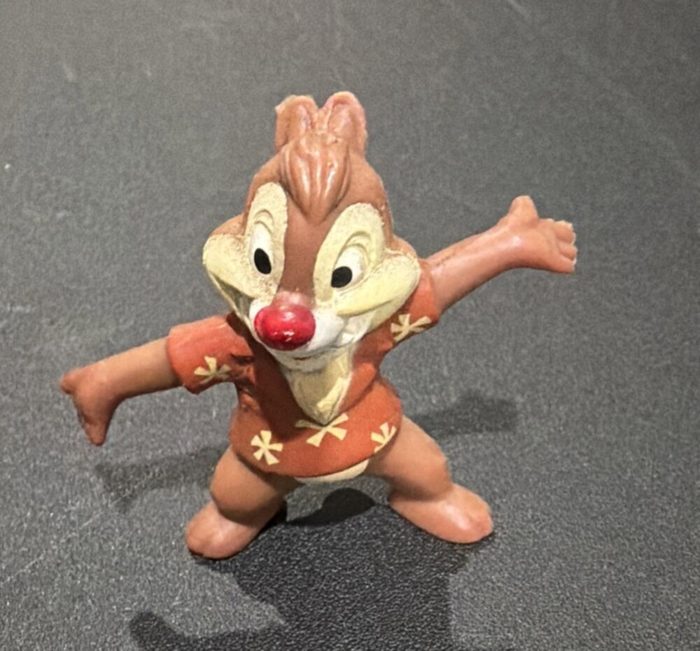 VINTAGE 1991 Disney Chip 'n Dale Rescue Rangers PVC Figure Kellogg